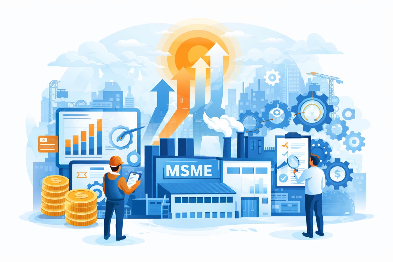 Indian MSME factory floor highlighting execution and operational control challenges.