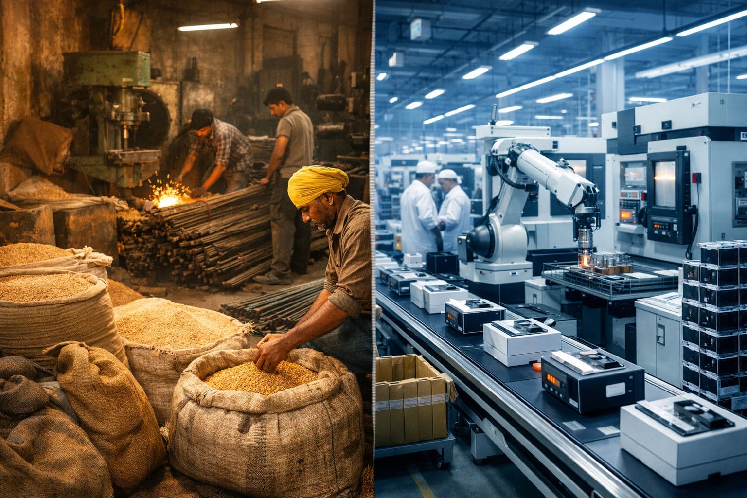 Processing vs Raw Materials in Manufacturing